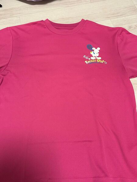 テニス ソフトテニス Tシャツ 半袖 ミッキー