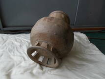 三国新羅時代の長頸壺 置物 骨董品 文化財_画像2