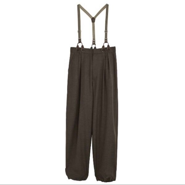 Ameri 新品MANNISH BALLOON SUSPENDERS PANTS