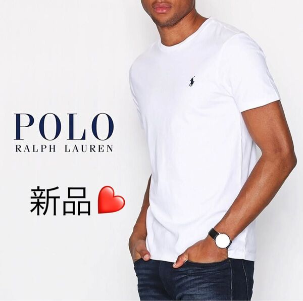 新品 ポロ ラルフローレン メンズ 半袖Tシャツ クルーネック XL
