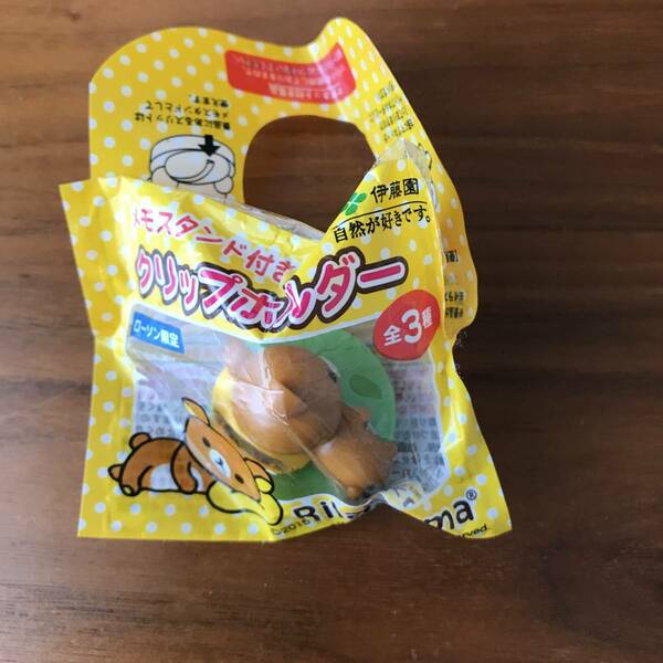 リラクマ メモスタンド付きクリップホルダー■送料込