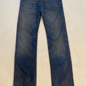 美品 DIESEL スタッズ 本革 インディゴ ハチノス y2k グランジ レザー ハチノス