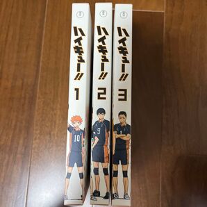 ハイキュー 初回限定版Blu-ray 1〜3巻セット