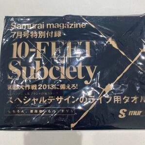 新品未開封 10-FEET×Subciety スペシャルデザイン ライブ用タオル