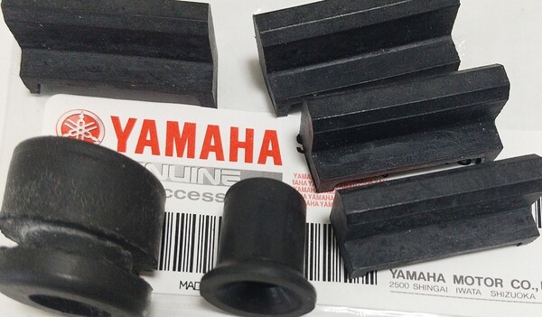 ■■送料込み■SR400 SR500 サイドカバー グロメット ゴム 6点セット YAMAHA