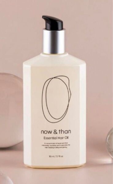 now&than ナウアンドザン エッセンシャル ヘアオイル 110ml 1本 韓国コスメ トリートメント
