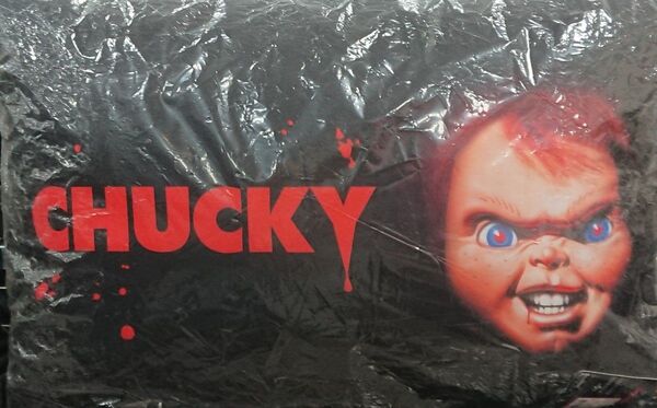 即決 チャイルド・プレイ 枕 43×63 新品タグ付き チャッキー Child's Play まくら ピロー 寝具