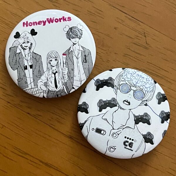 HoneyWorks ハニーワークス 缶バッジ