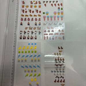 手帳シール 使いかけ まとめ売り セット売り シール インコ 動物 埴輪 ハニワ はにわ 鳥 トリ