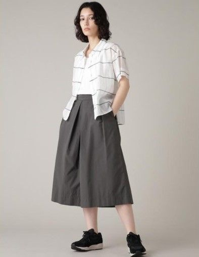 未使用品 2024SS 今季物 MARGARET HOWELL マーガレットハウエル キュロットパンツ Ⅲ