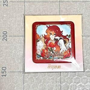 崩壊スターレイル アルジェンティ スクエアバッチ 純美蓋世無双 缶バッジ 公式正規品