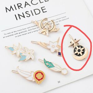 原神グッズ モナ ヘアピン ヘアアクセサリー 髪飾り モンド