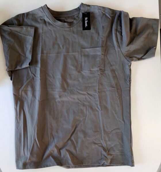 St.Scott ヘビーウエイト 半袖 Tシャツ ポケット付き LLサイズ 綿100% 【新品】