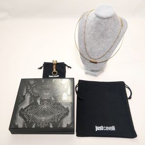 Justcavalli ジャストカヴァリ ネックレス リングセット