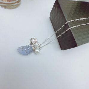 ハワイアンジュエリー ネックレス パール 貝殻 レディース シェル