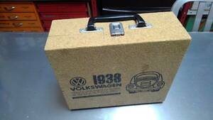  Vintage Volkswagen VW wood cork case box Beetle Classic retro rare rare 