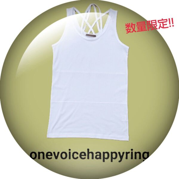 《新品》oty タンクトップ(Tank top) ホワイト(no.0201)