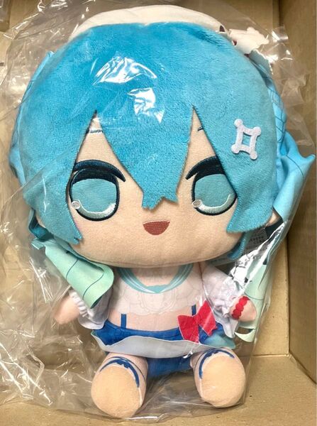 初音ミク ぬいぐるみ きゅるまるBIGぬいぐるみ クリームソーダver. ボカロ