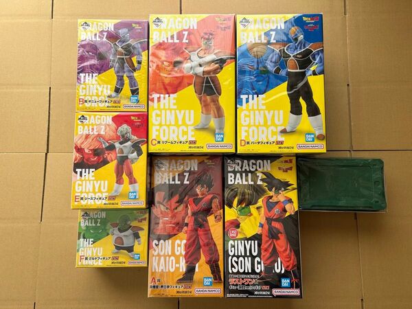 一番くじ ドラゴンボール ギニュー特戦隊来襲 フィギュアコンプリートセット + おまけ(下位賞) 新品未開封