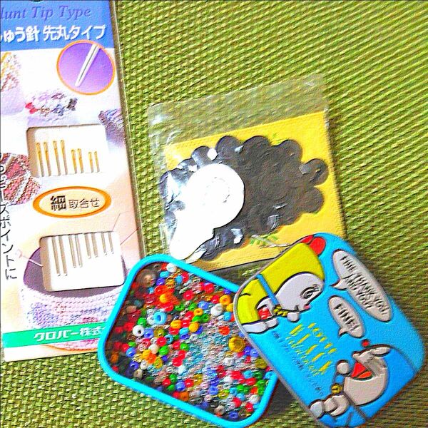 ビーズ刺繍セッ