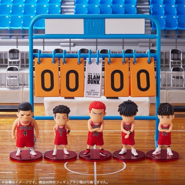 スラムダンク フィギュアコレクション スコアボード型万年カレンダー ファーストスラムダンク