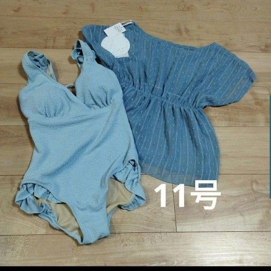 レディース ワンピース水着 レース フリル