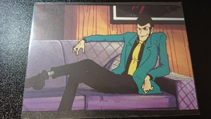  Lupin III открытка аниме .40 годовщина Lupin III выставка Lupin the Third Monkey * дырокол Lupin 