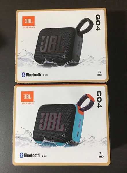 JBL Bluetoothスピーカー JBL GO4 防水対応 新品未開封 2個