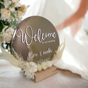 ウェルカムボード用カッティングステッカー製作します☆ ウェディング 結婚式 グッズ