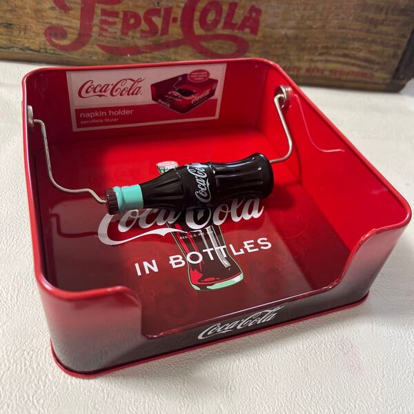 コカコーラ ナプキン ディスペンサー Coca Cola コーラ 収納ケース