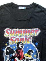 SUMMER SONIC サマーソニック ビッグロゴ　限定オフィシャルTシャツ　10th アニバーサリー　Ｌサイズ_画像7