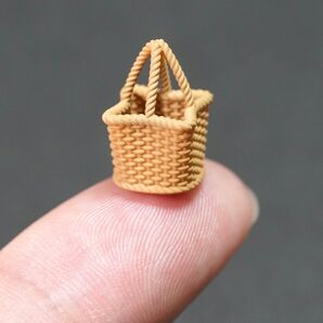 バスケット籠 ミニチュア ランチバッグ ランチバスケット おしゃれ ピクニック