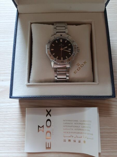 【新品未使用】EDOX エドックス プロデルフィン ダイバー メンズ 腕時計