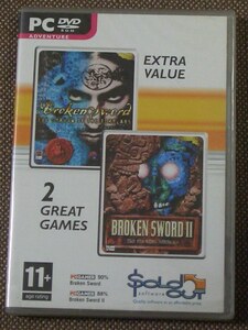 Broken Sword I & II Double Pack (Revolution) PC DVD-ROM