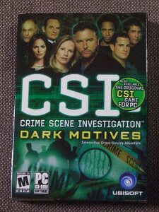 CSI: Dark Motives (Ubi Soft U.S.) PC CD-ROM
