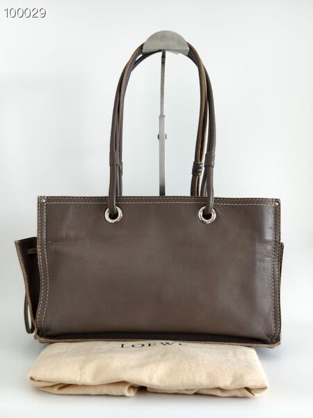 LOEWE ロエベ ロゴ アナグラム ショッパートート トートバッグ グレー