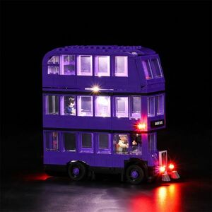 ★新品!!激レア★ MOC LEGO レゴ ハリーポッター 75957 互換 ハリーポッター 夜の騎士バス LED ライト キット カスタムパーツ DL027