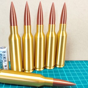 .416 Barrett 弾風 ダミーカート 6個セット【送料無料】(検) バレット 10.4x83mm