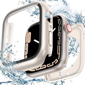 Apple Watchケース 41mm 3 in 1防水設計 starlight Q45