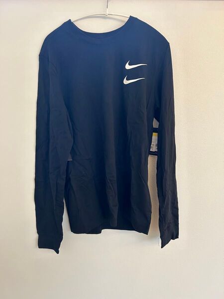 NIKE ロンT 黒 Sサイズ
