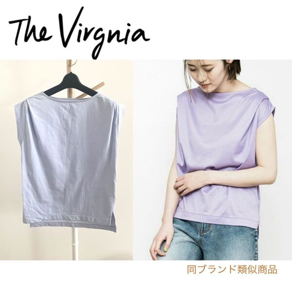 the Virgnia タックフレンチスリーブカットソー
