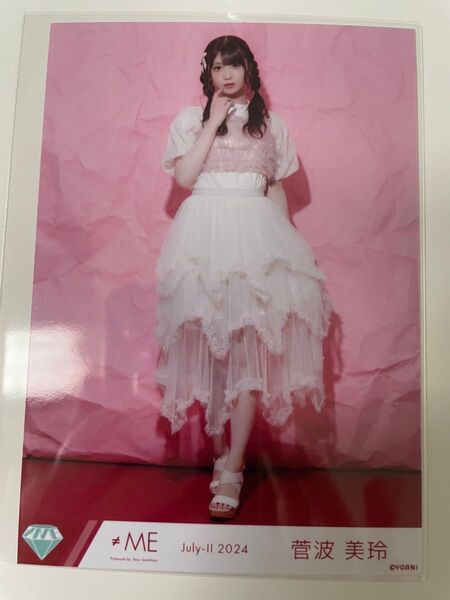 菅波美玲生写真シアー衣装(ヒキ)