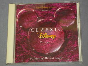 K06 ディズニー CLASSIC DISNEY VOL.1 /60 YEARS OF MUSICAL MAGIC 帯付き [CD]