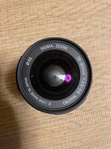 SIGMA ZOOM 28-80mm 1:3.5-5.6 カメラレンズ