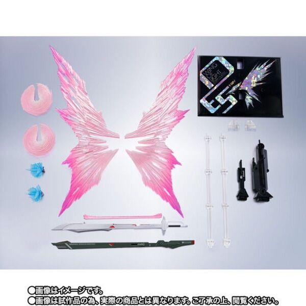 3個セット METAL ROBOT魂 <SIDE MS> デスティニーガンダムSpecII専用光の翼&エフェクトセット