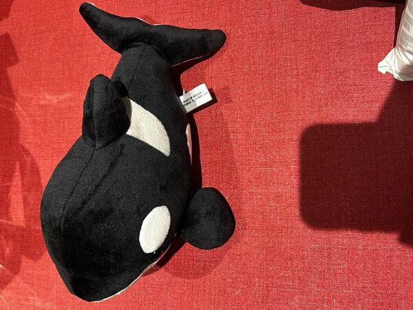 名古屋港水族館 名物 オリジナル シャチ ぬいぐるみ