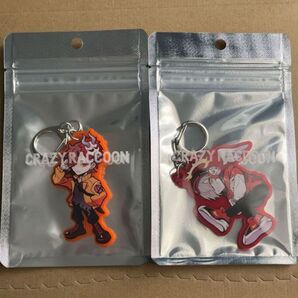 crazyraccoon CRストア だるさか カラー アクリルキーホルダー