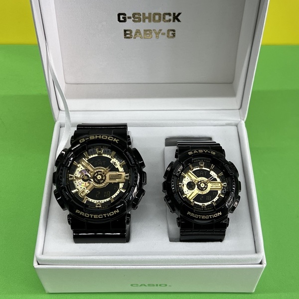 セール!★新品 カシオ正規保証付き★G-SHOCK GA-110GB-1AJF BABY-G BA-110X-1AJF ペアウォッチ メンズ レディース 腕時計★プレゼントに