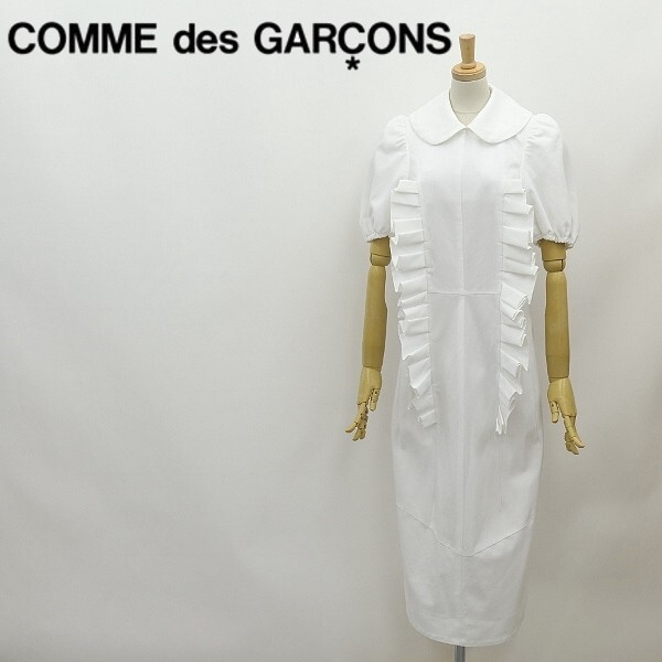 COMME des GARCONS ワンピース 白 2005524M0118 Yahoo!オークション -「コムデギャルソン ワンピース 白」(コム