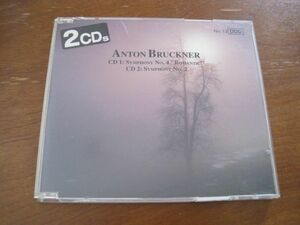 国内2枚組CD ブルックナー Bruckner 交響曲第4番変ホ長調 ロマンティック 交響曲第2番ハ短調 PILZ